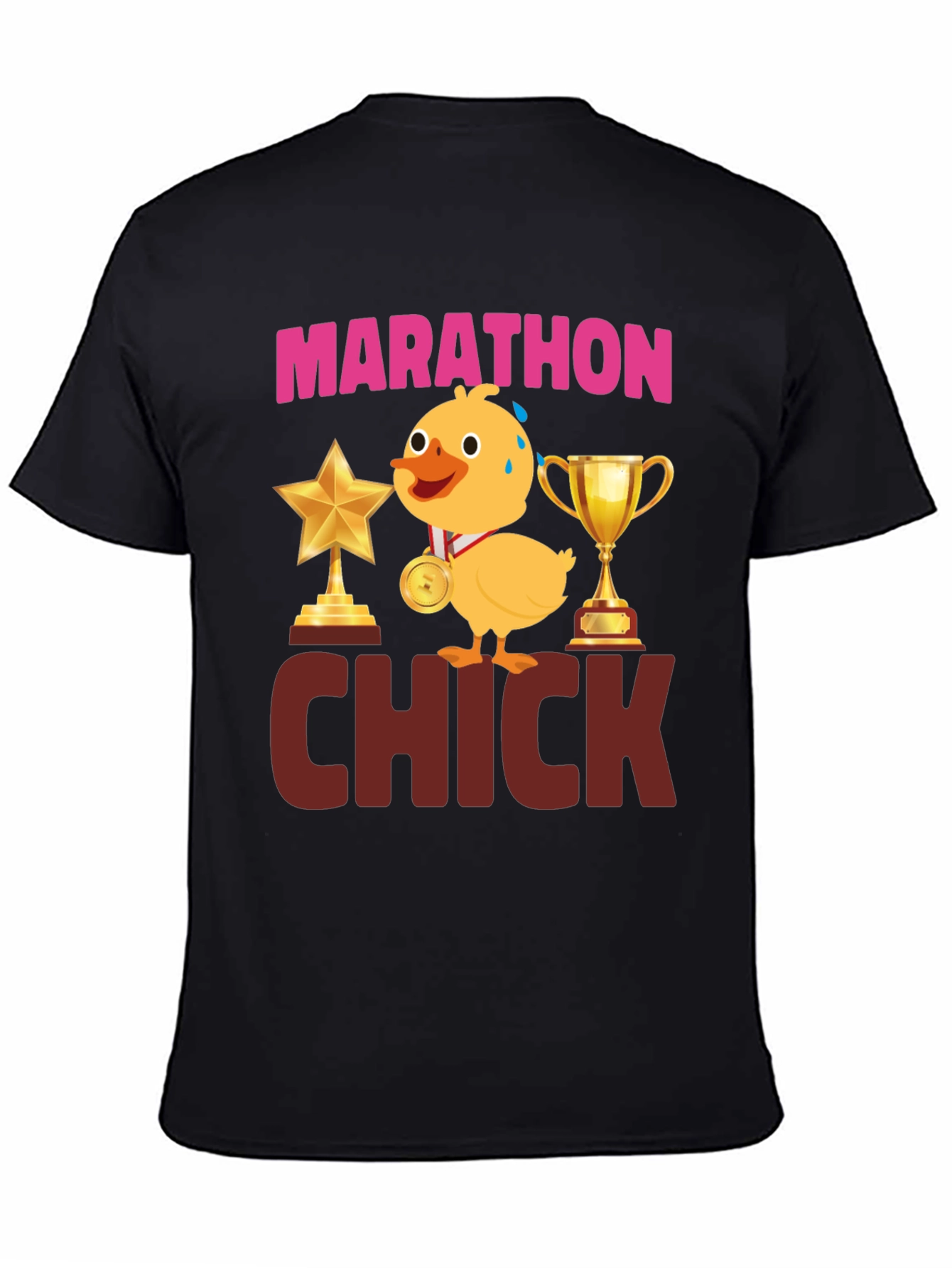 Marathon Chick T-Shirt - Funny Running Tee