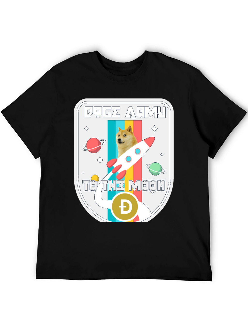 Doge Army To The Moon T-Shirt