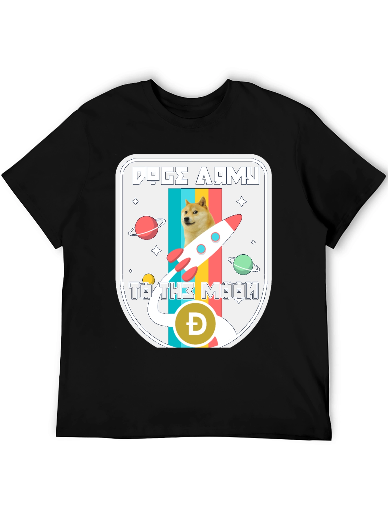 Doge Army To The Moon T-Shirt