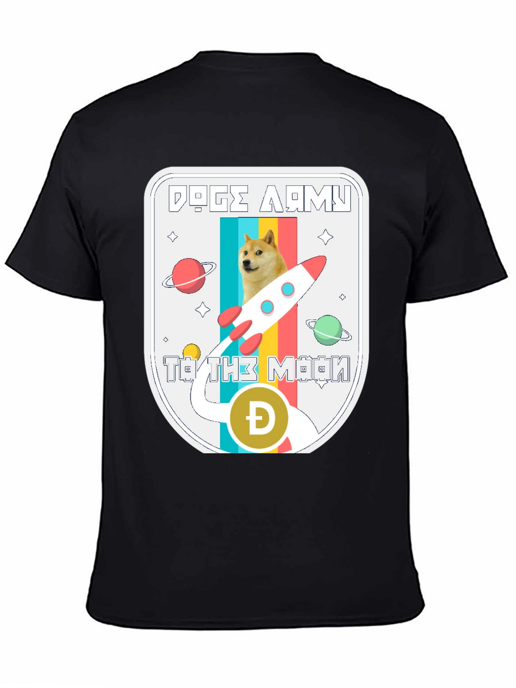 Doge Army To The Moon T-Shirt