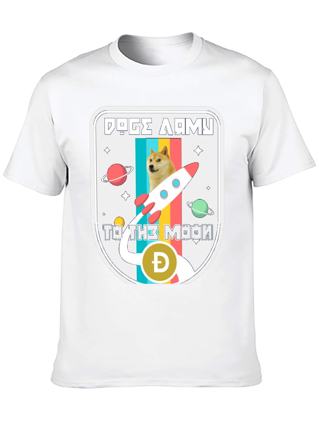 Doge Army To The Moon T-Shirt