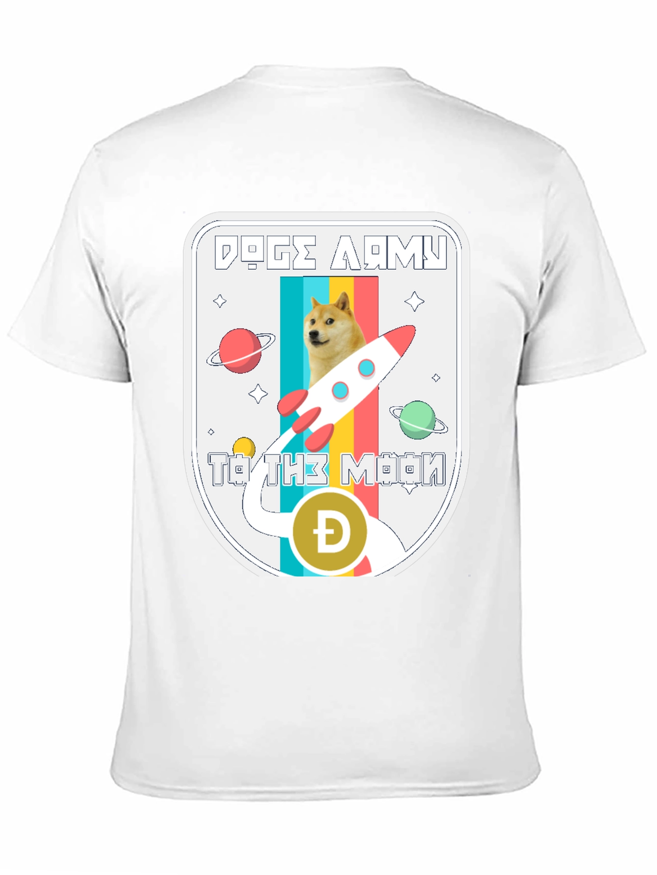 Doge Army To The Moon T-Shirt