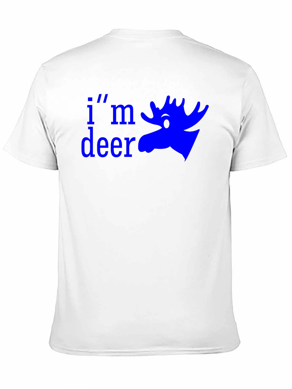 Im Deer Graphic Tee - Moose Design