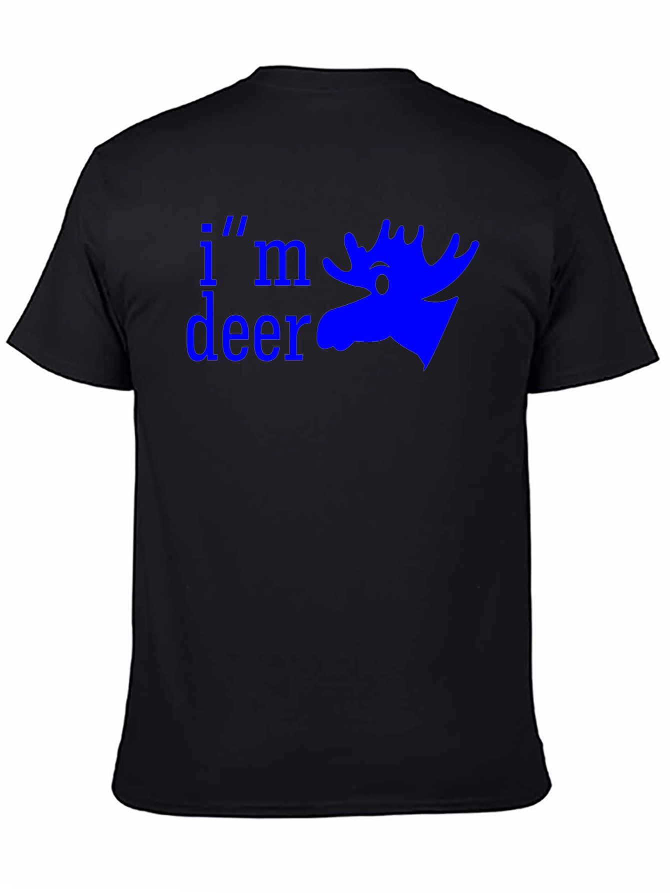 Im Deer Graphic Tee - Moose Design