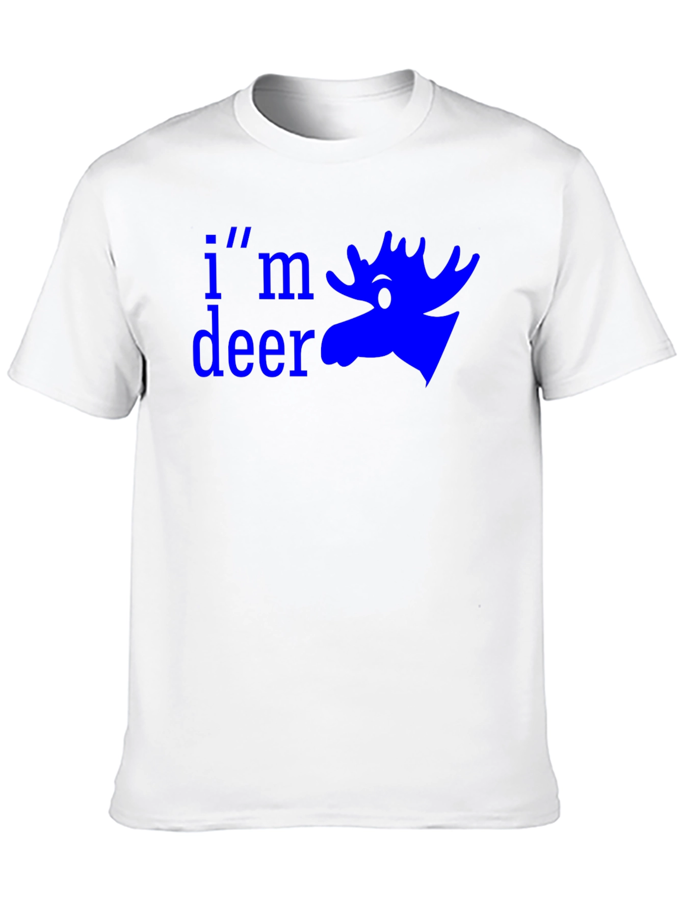 Im Deer Graphic Tee - Moose Design