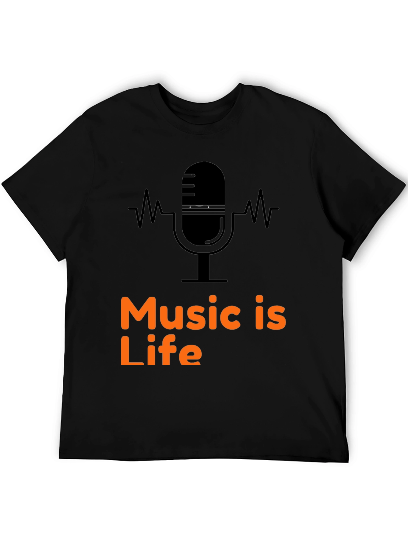 Music Is Life T-Shirt - Cool Graphic Tee