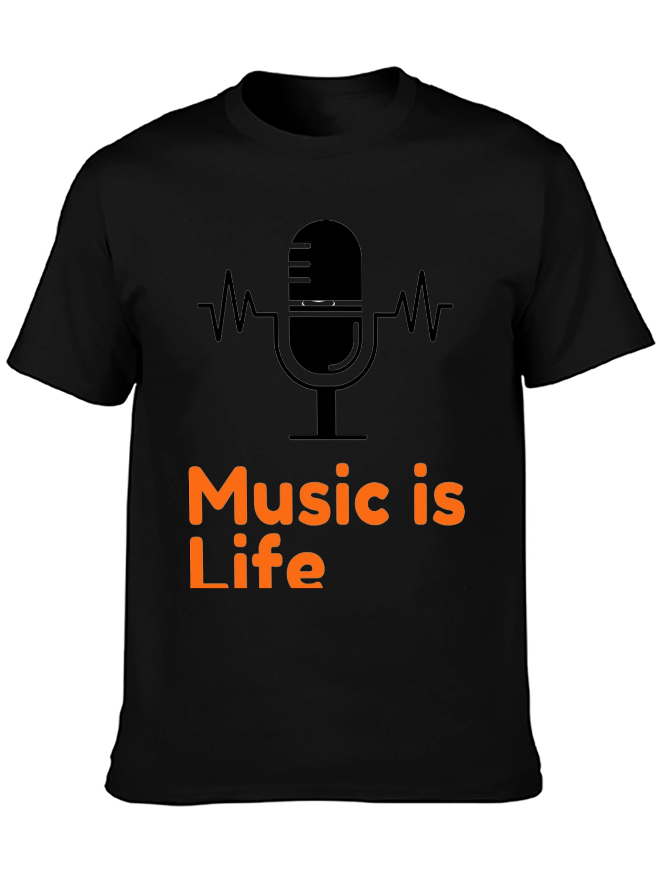 Music Is Life T-Shirt - Cool Graphic Tee