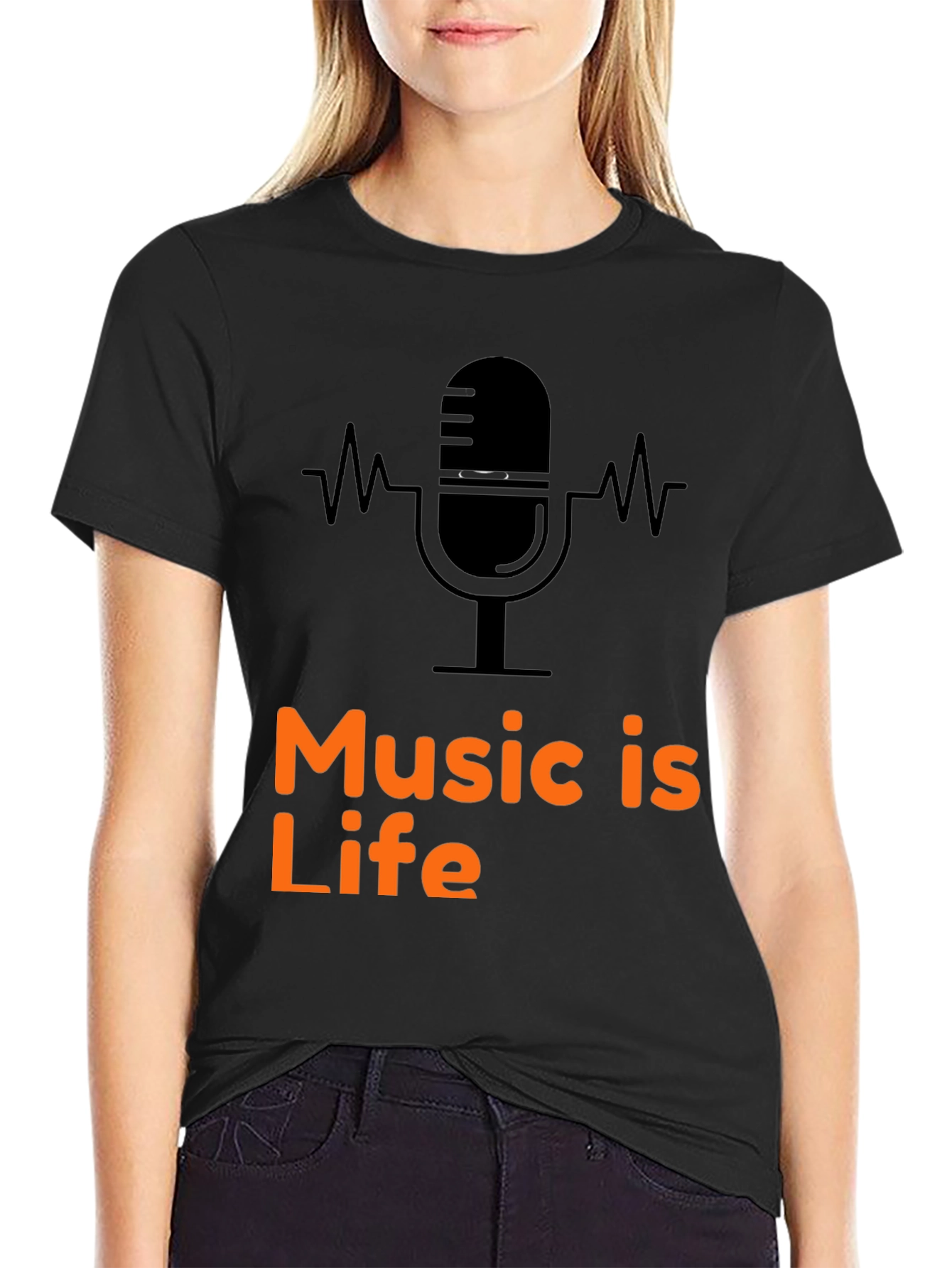 Music Is Life T-Shirt - Cool Graphic Tee