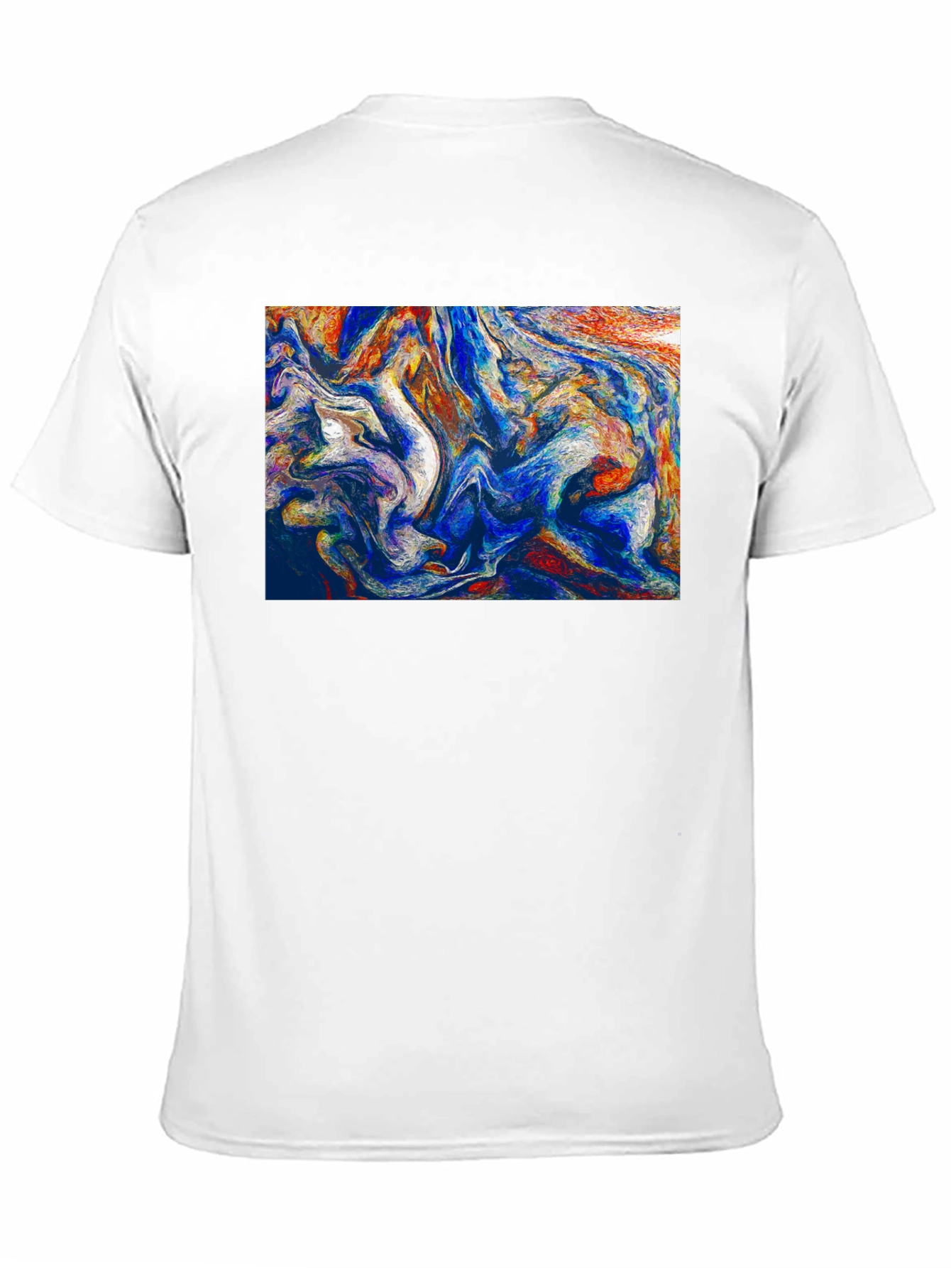 Abstract Art Black T-Shirt