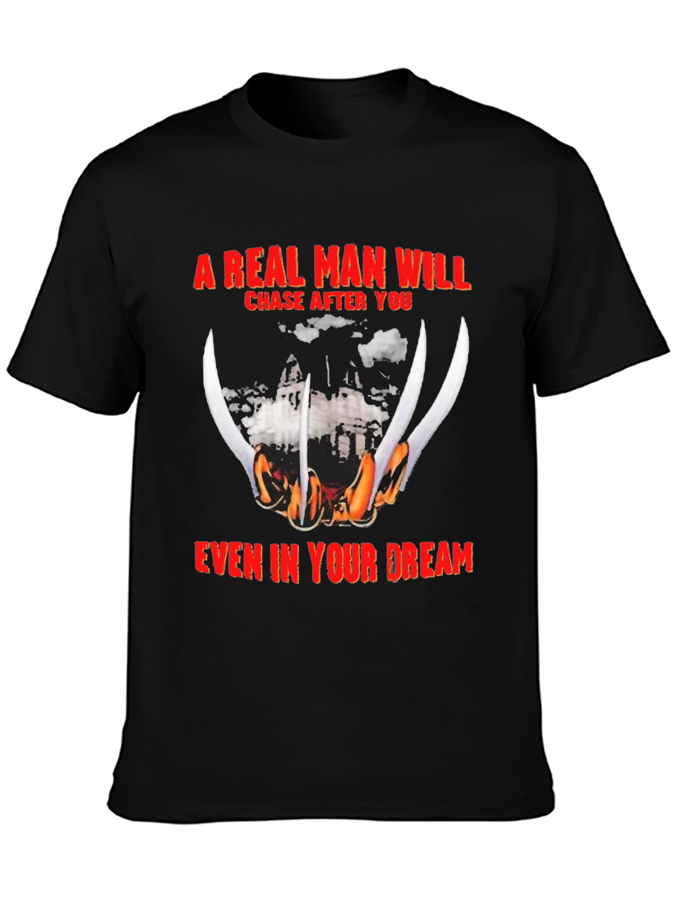 A Real Man Freddy Krueger T-Shirt