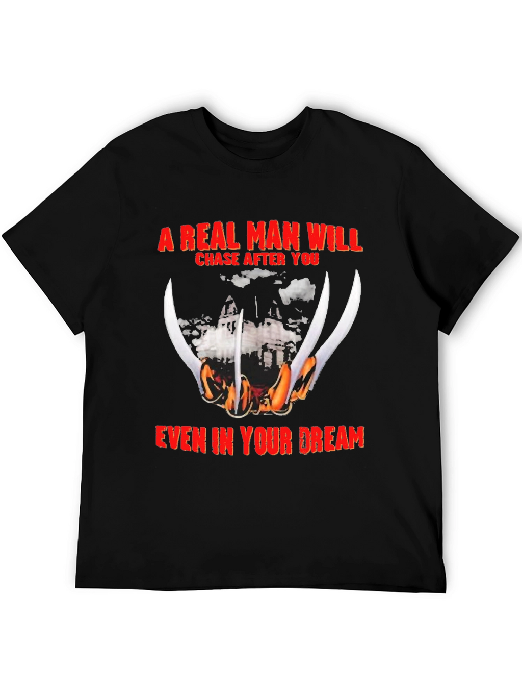 A Real Man Freddy Krueger T-Shirt