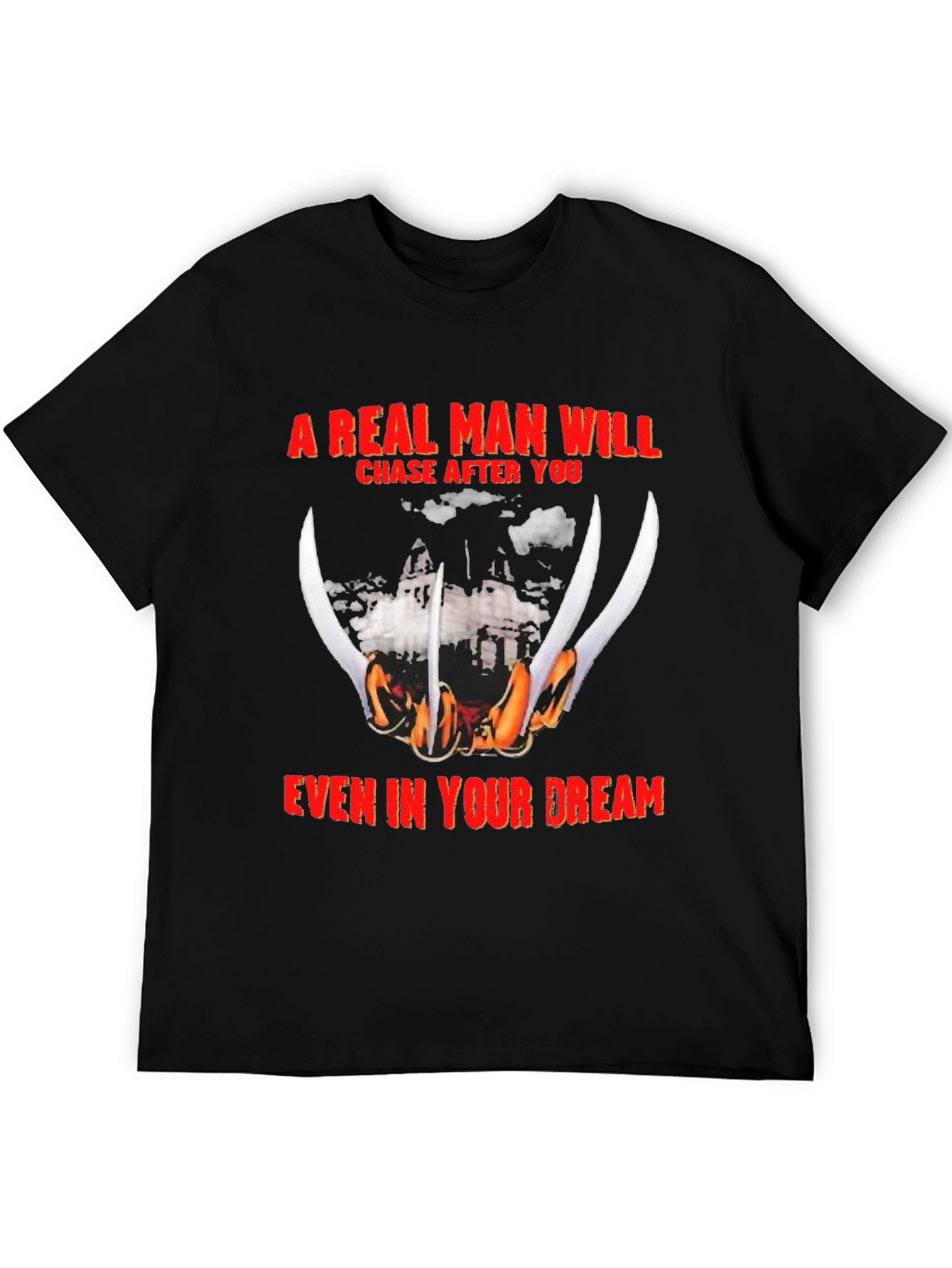 A Real Man Freddy Krueger T-Shirt