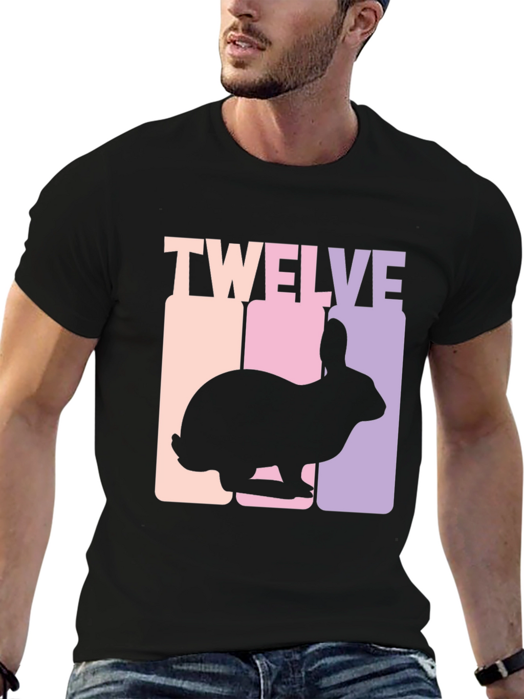 Twelve Rabbit Graphic T-Shirt