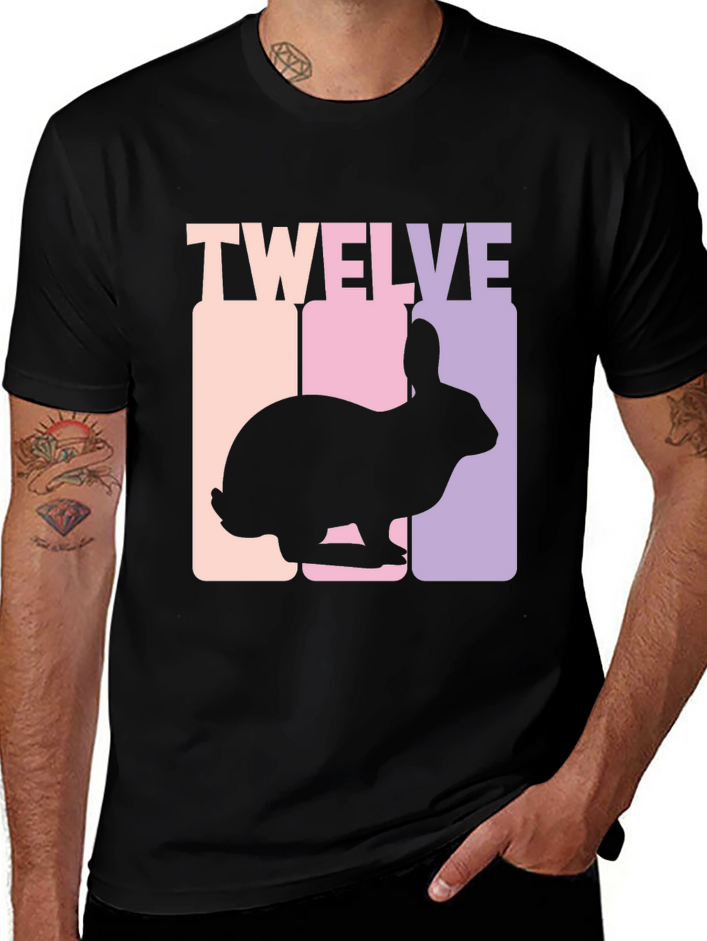 Twelve Rabbit Graphic T-Shirt