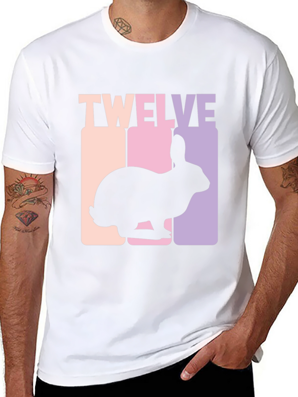 Twelve Rabbit Graphic T-Shirt