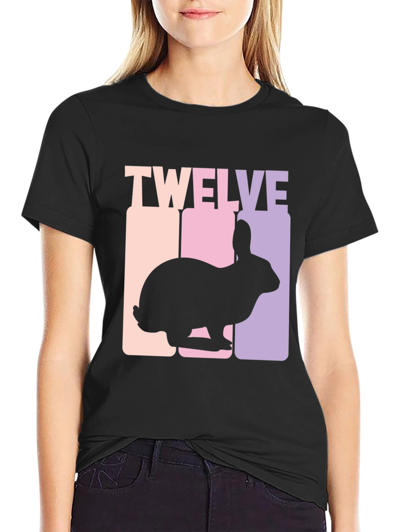 Twelve Rabbit Graphic T-Shirt
