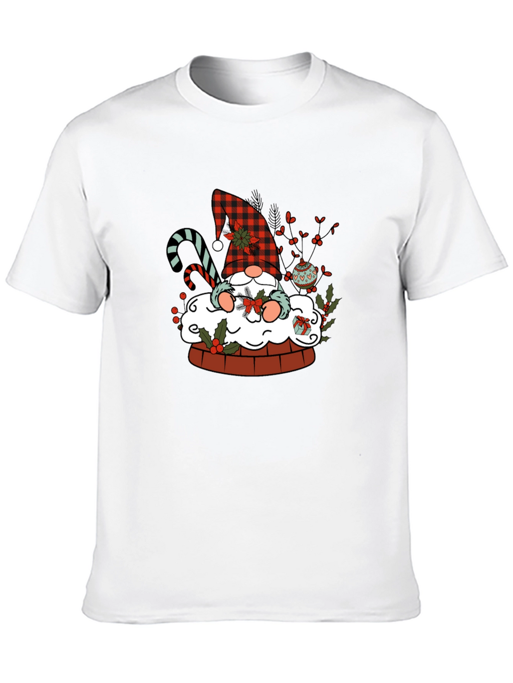 Festive Gnome Christmas T-Shirt