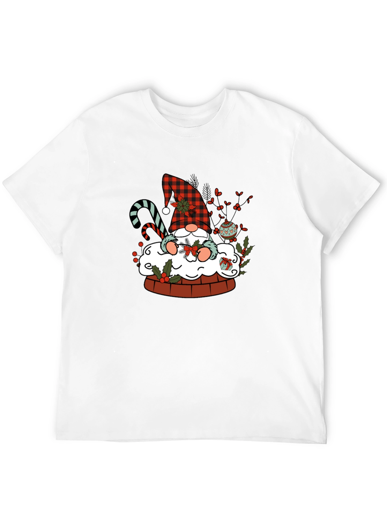 Festive Gnome Christmas T-Shirt