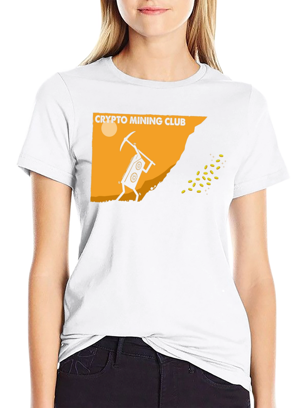Crypto Mining Club Black T-Shirt