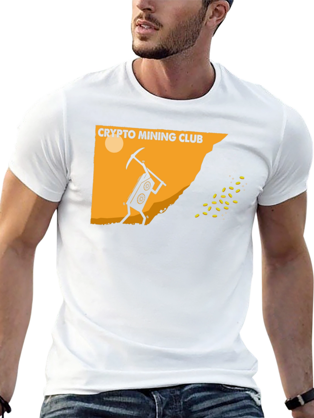 Crypto Mining Club Black T-Shirt