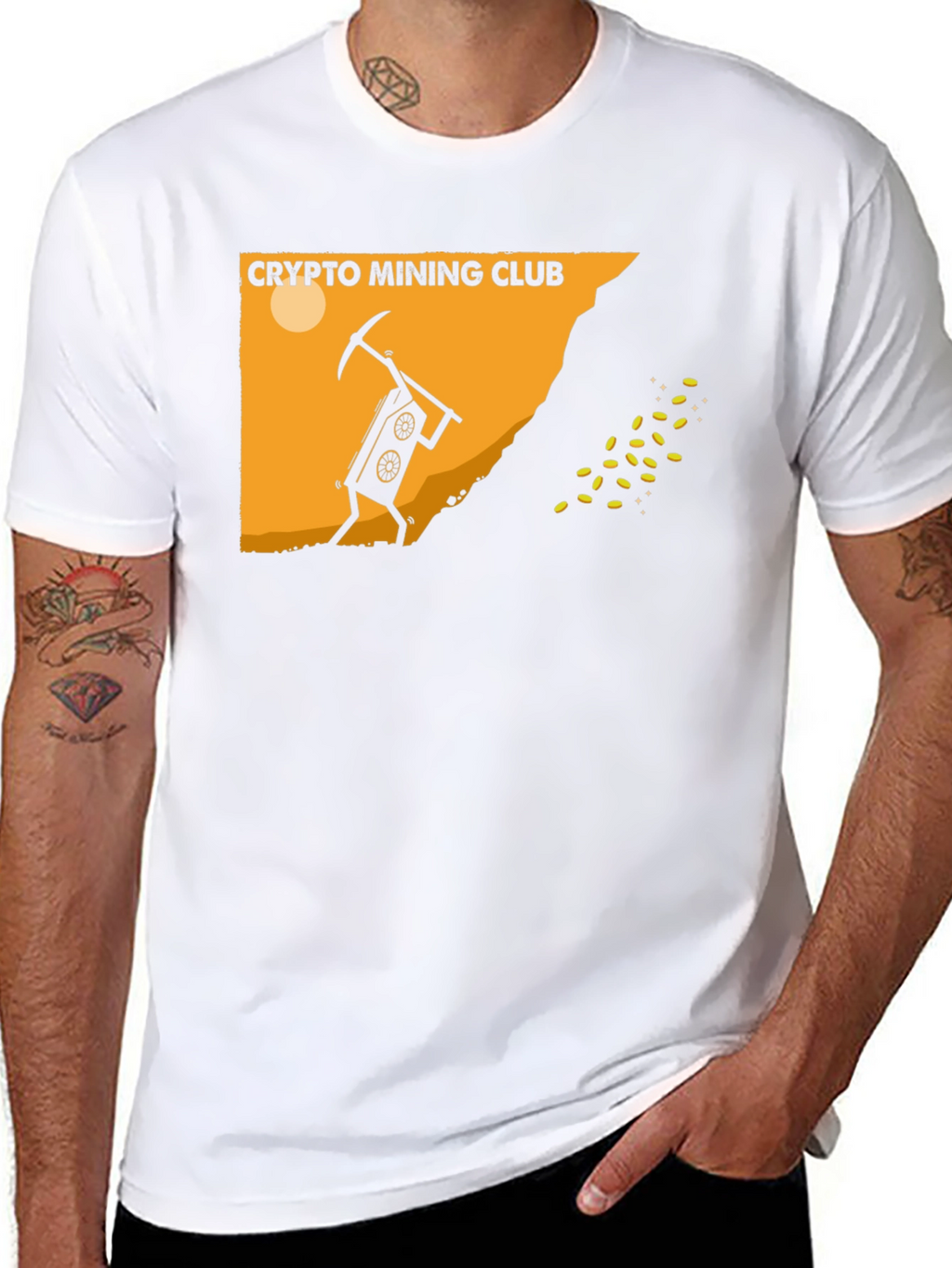 Crypto Mining Club Black T-Shirt