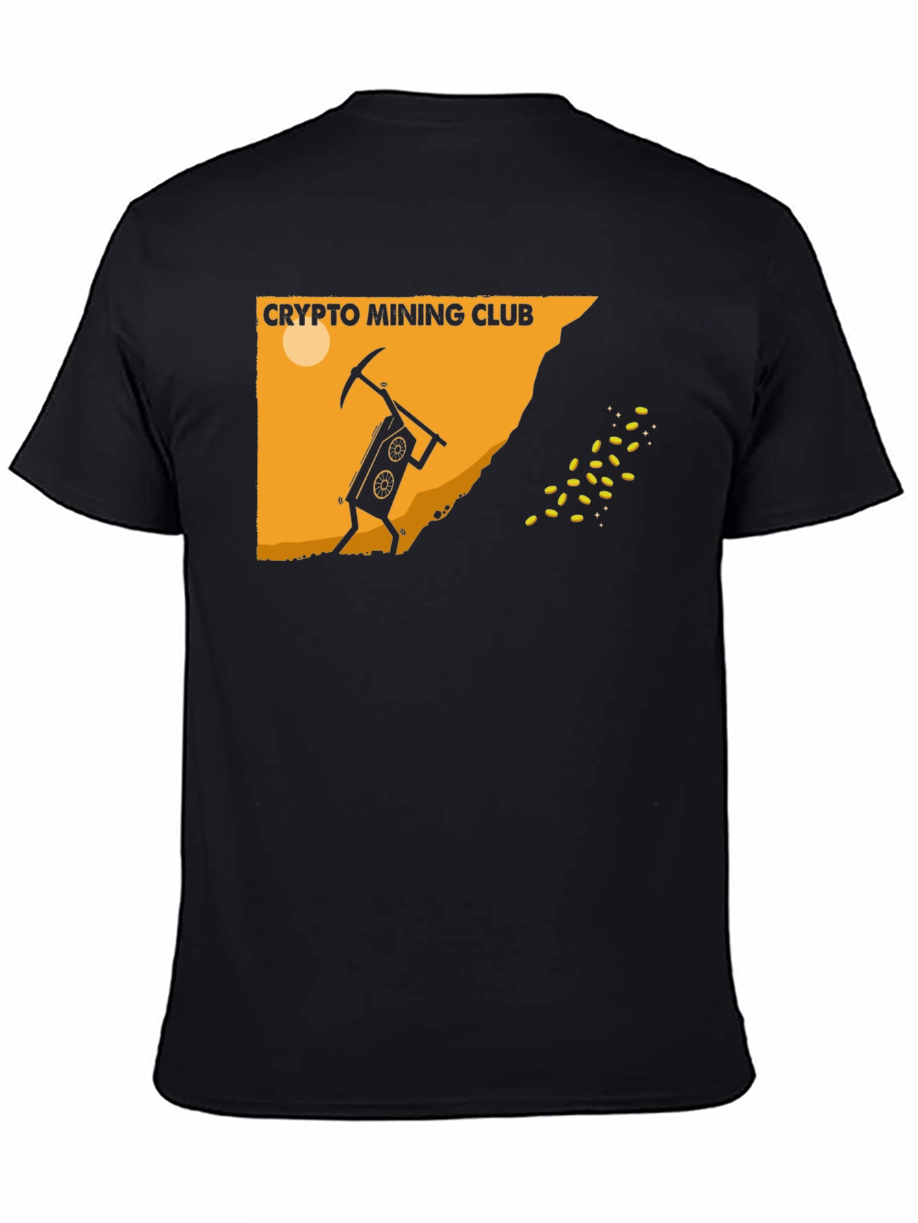 Crypto Mining Club Black T-Shirt