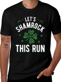 Lets Shamrock This Run St. Patricks Day T-Shirt