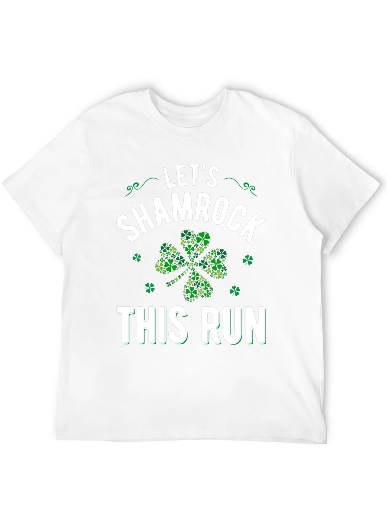 Lets Shamrock This Run St. Patricks Day T-Shirt