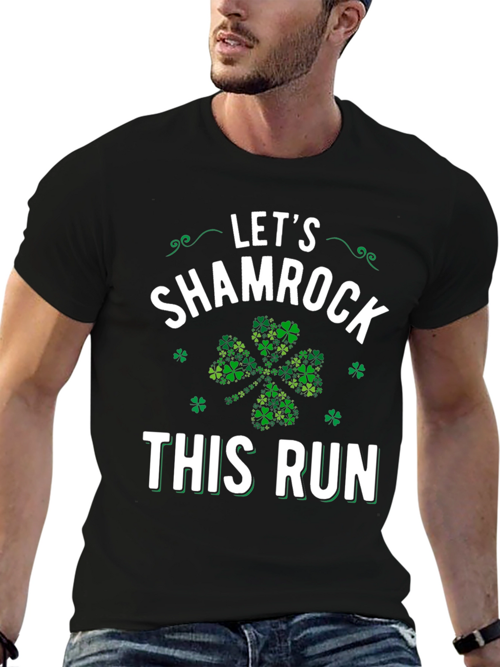 Lets Shamrock This Run St. Patricks Day T-Shirt