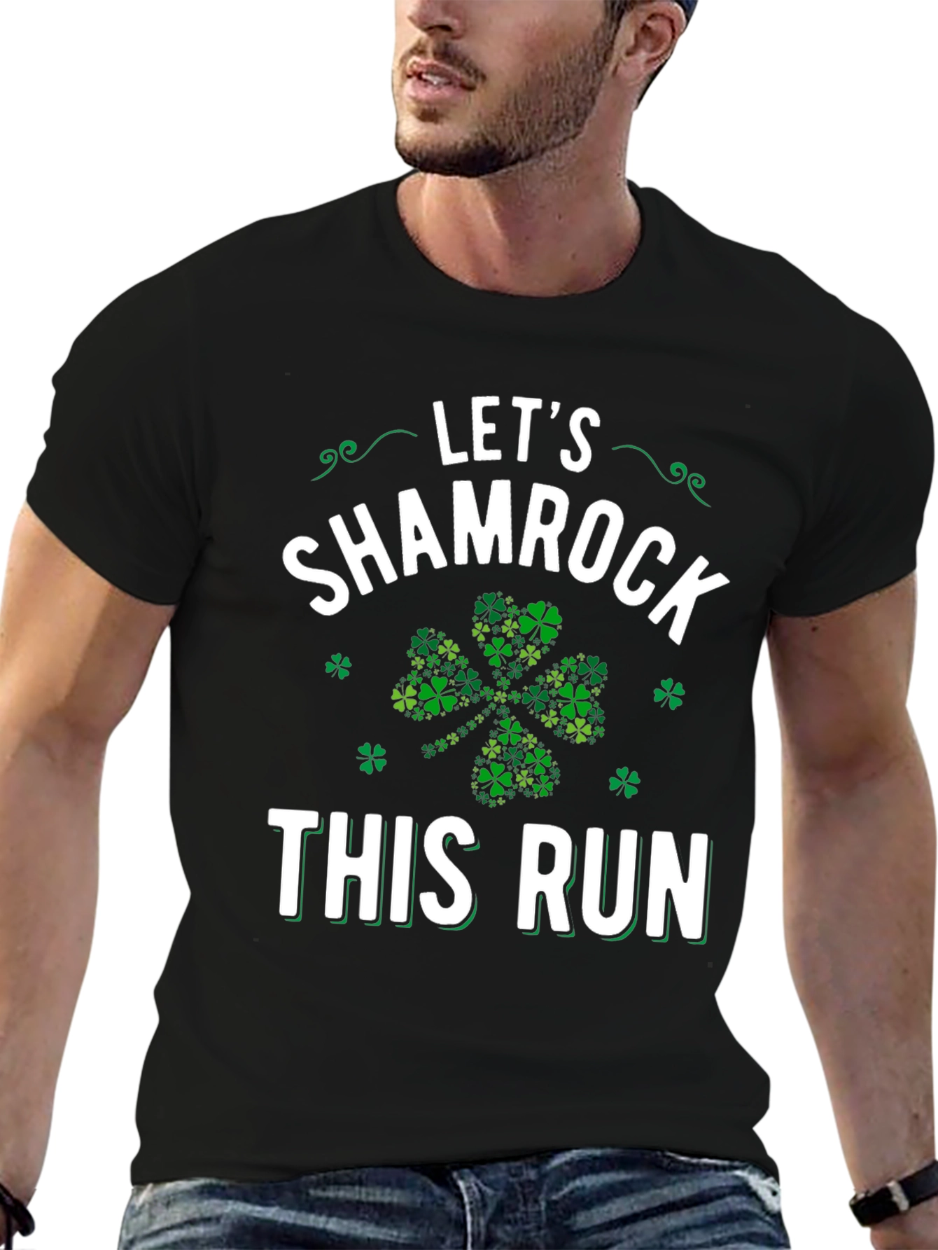 Lets Shamrock This Run St. Patricks Day T-Shirt