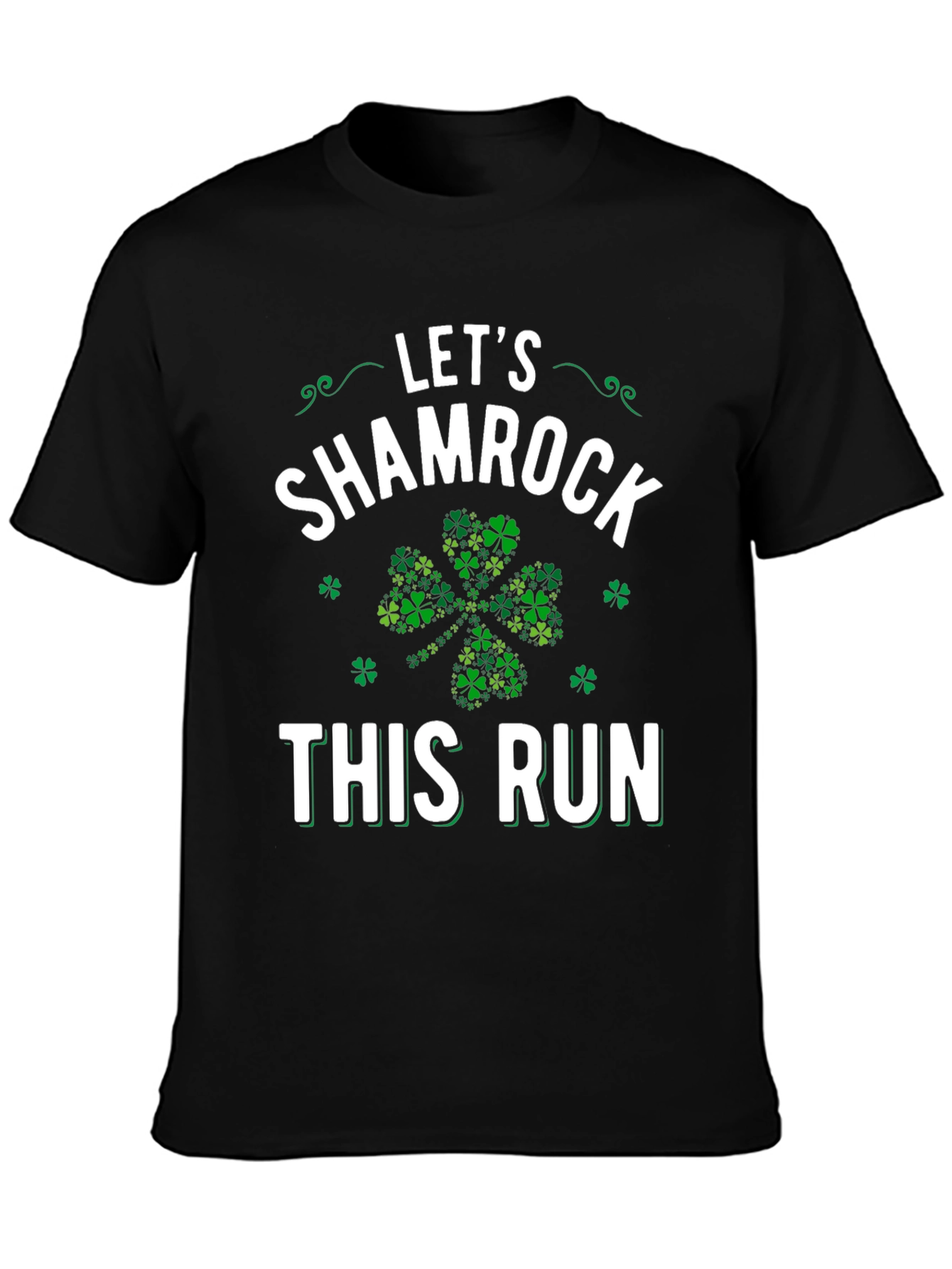 Lets Shamrock This Run St. Patricks Day T-Shirt