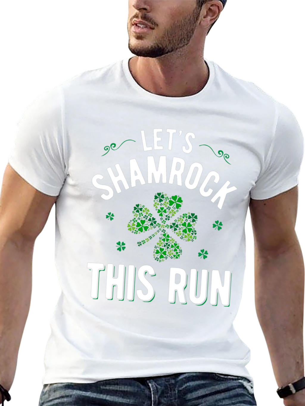Lets Shamrock This Run St. Patricks Day T-Shirt