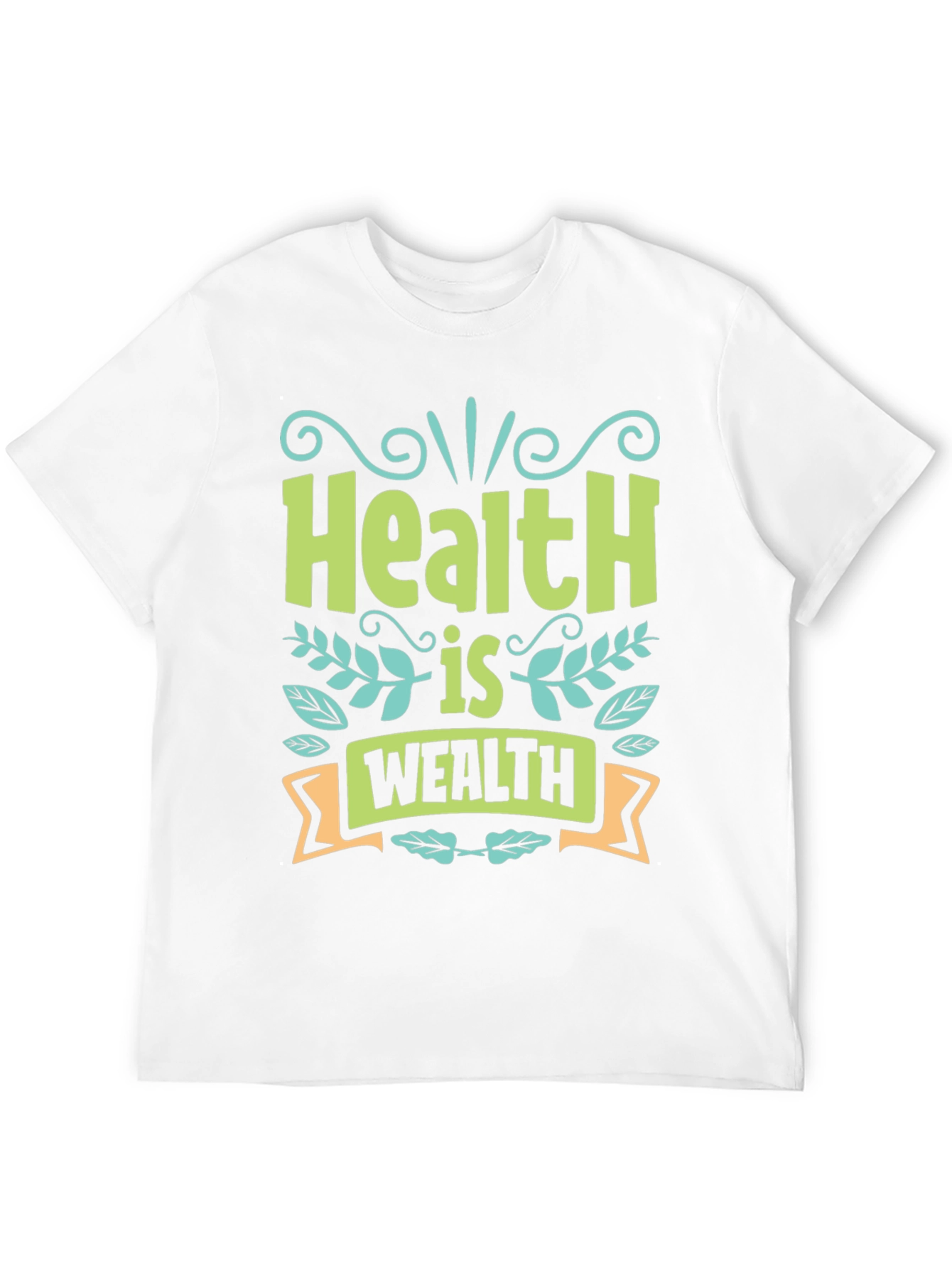 Health is Wealth Graphic T-Shirt