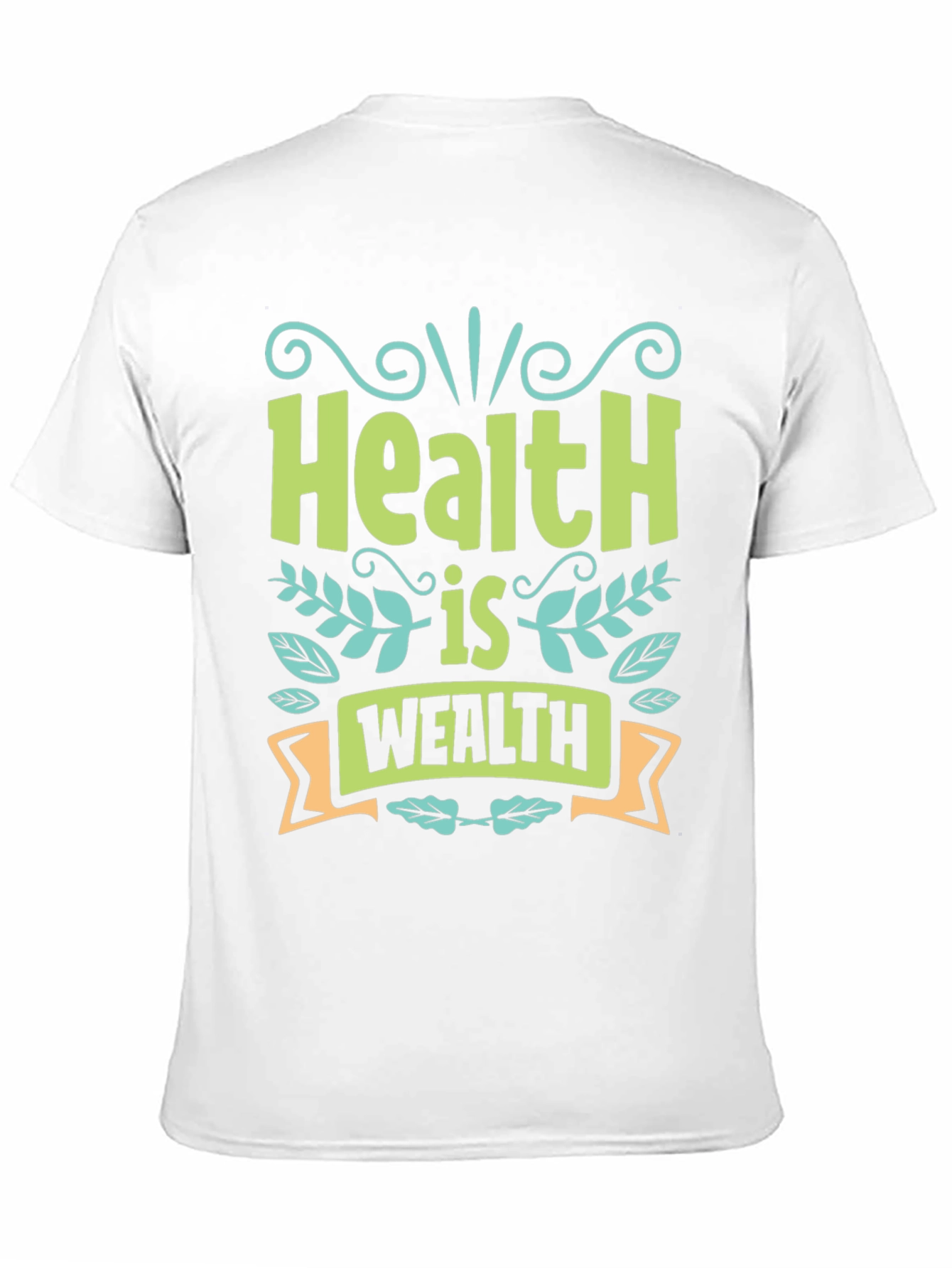 Health is Wealth Graphic T-Shirt