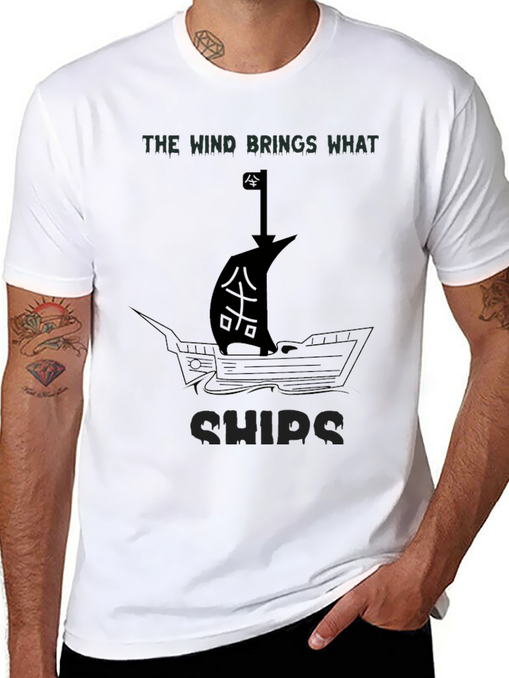 The Wind Brings What Ships - Graphic T-Shirt