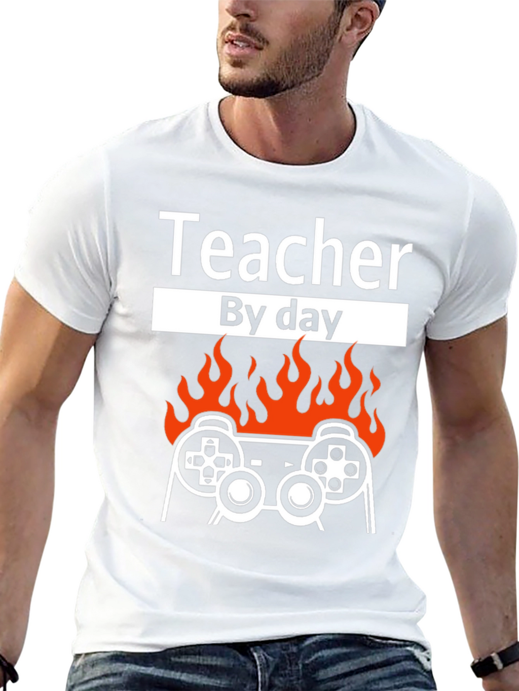 Teacher By Day Gamer By Night T-Shirt