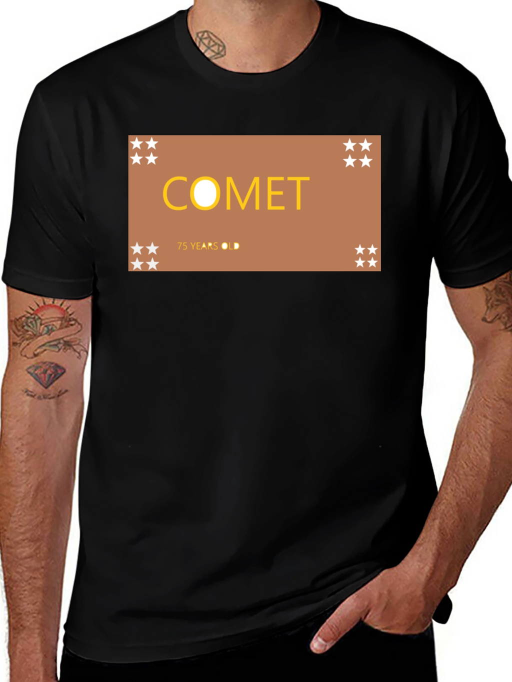 Comet 75 Years Old Graphic Tee