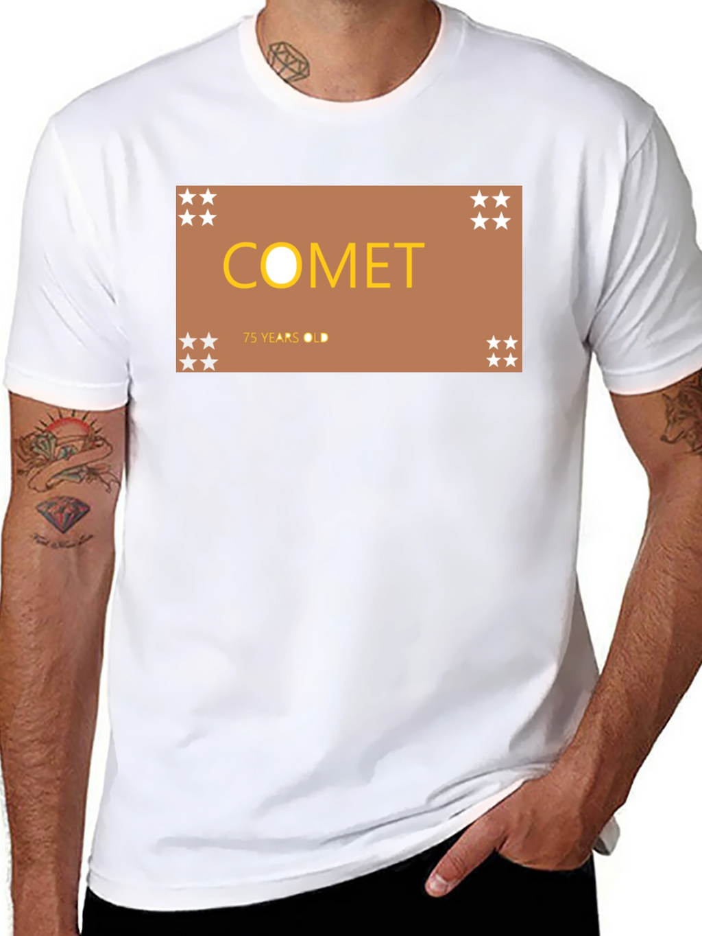 Comet 75 Years Old Graphic Tee