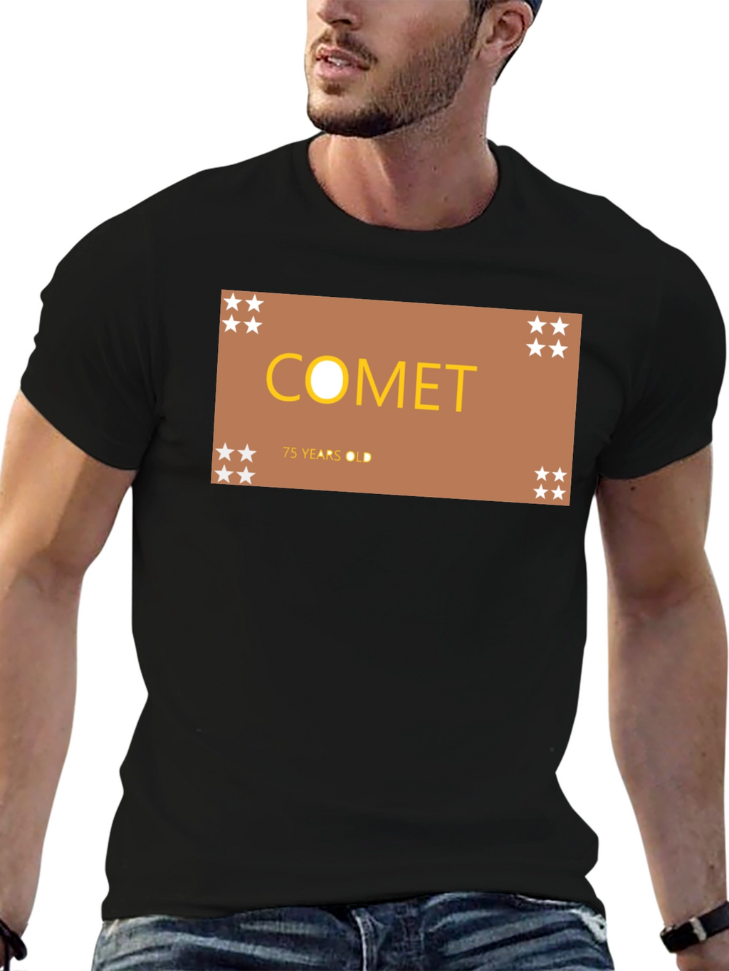 Comet 75 Years Old Graphic Tee