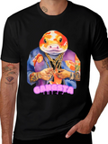 Gangsta Fish T-Shirt - Unique Graphic Tee
