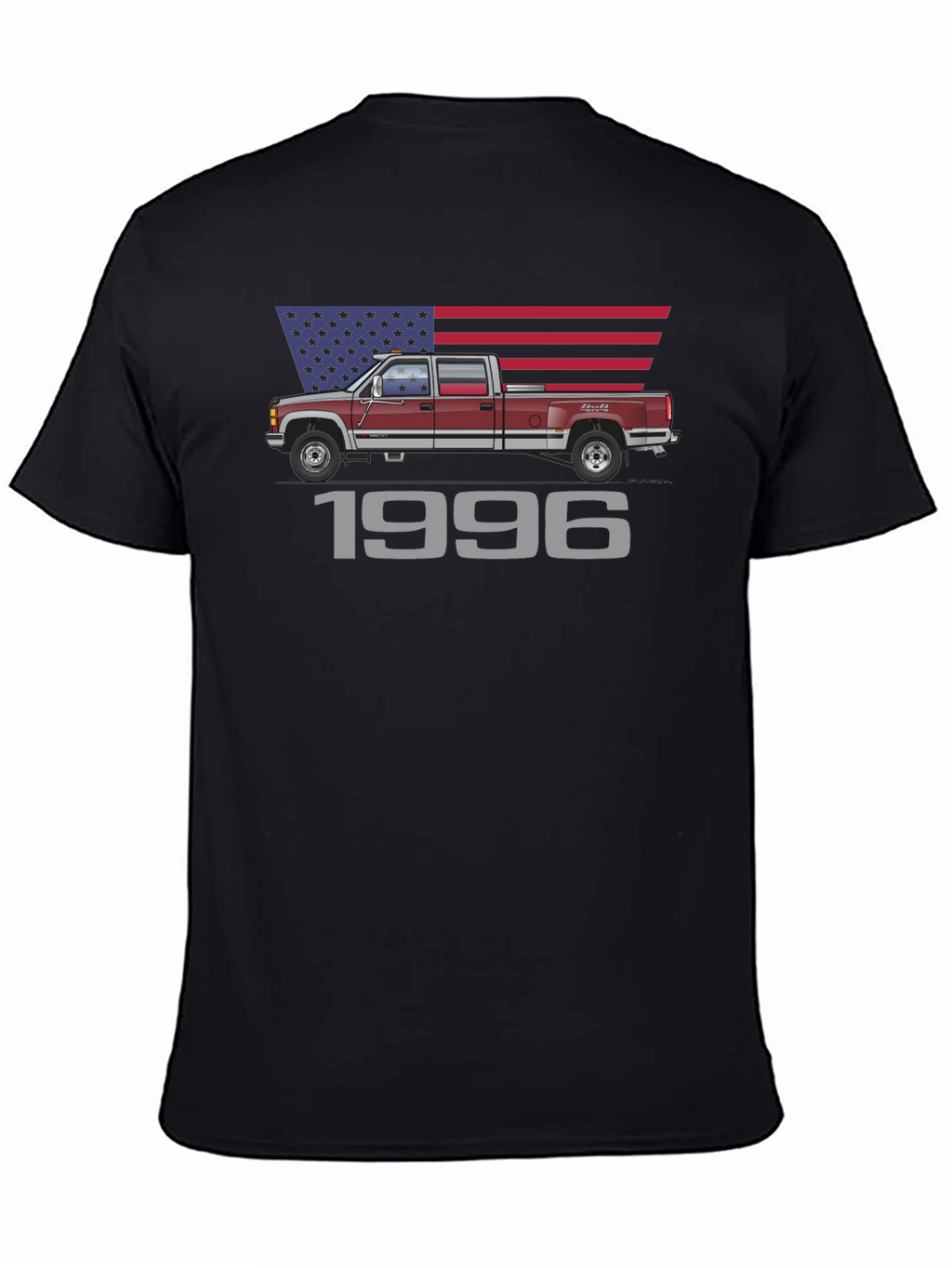 1996 Truck T-Shirt - Patriotic Design