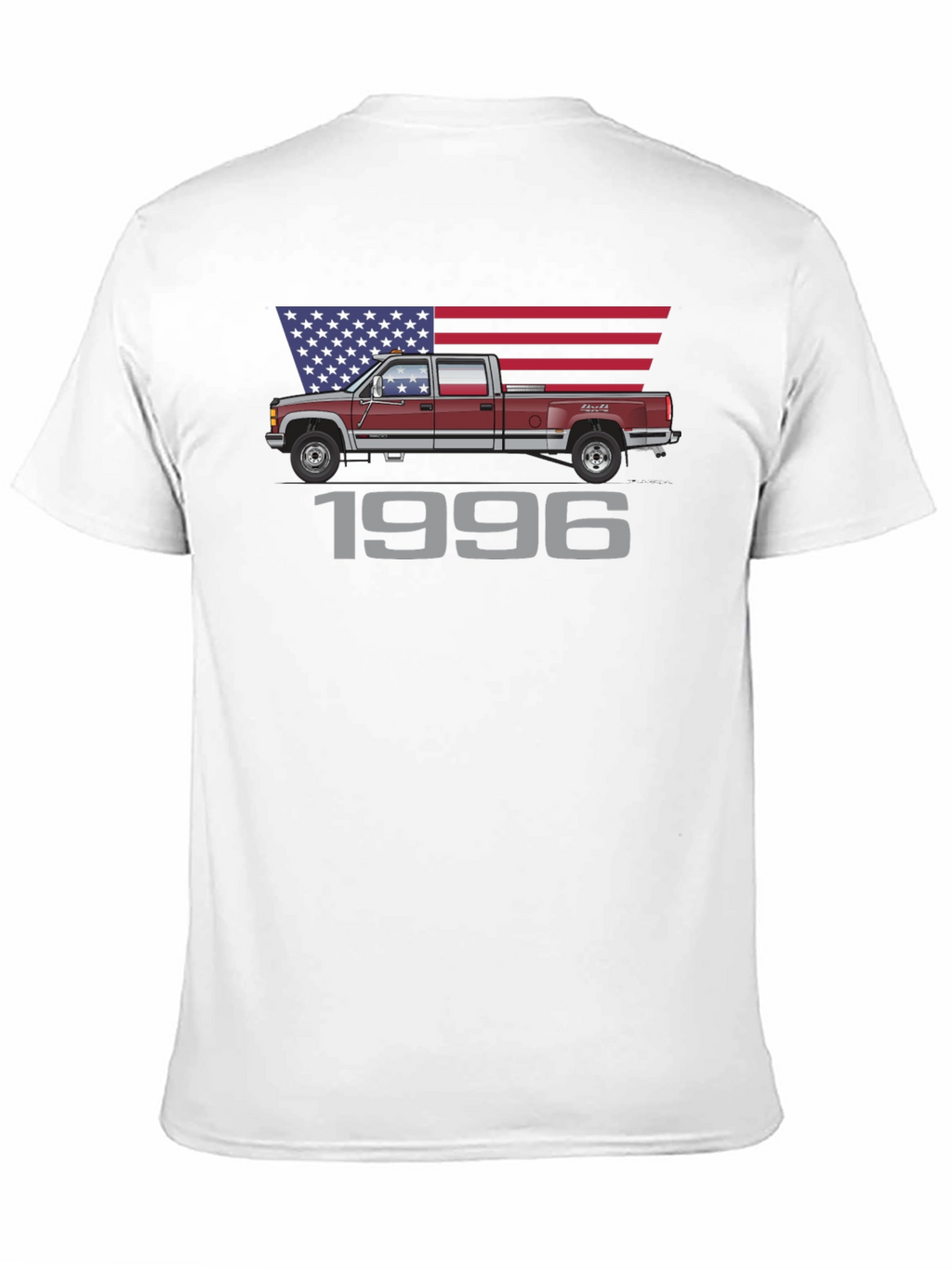 1996 Truck T-Shirt - Patriotic Design