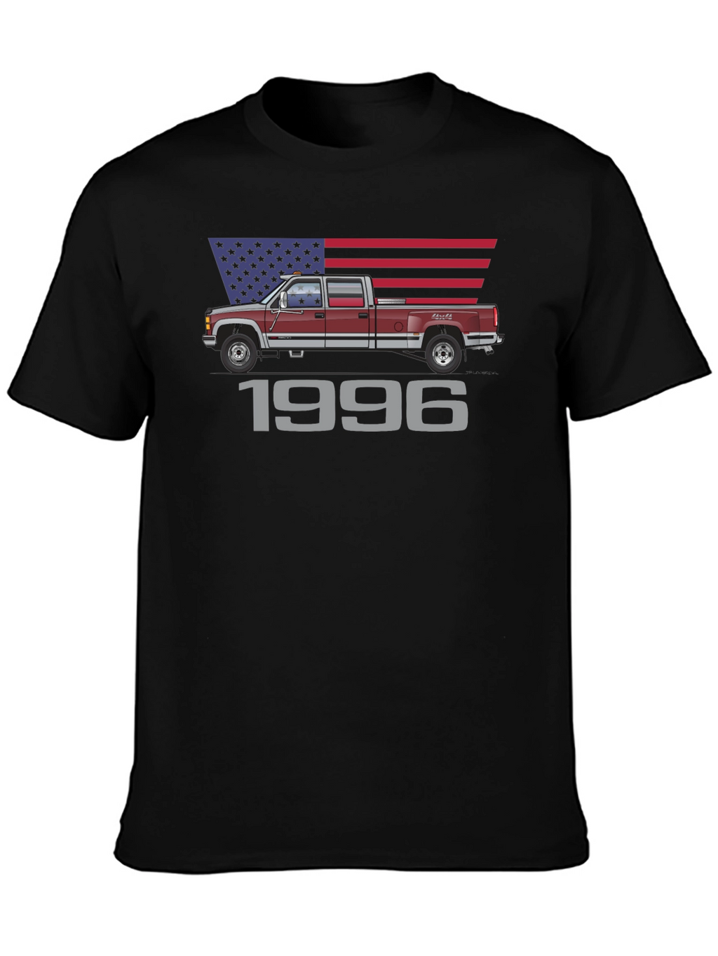 1996 Truck T-Shirt - Patriotic Design