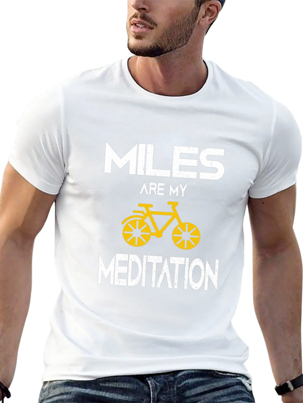 Miles Are My Meditation Graphic Tee