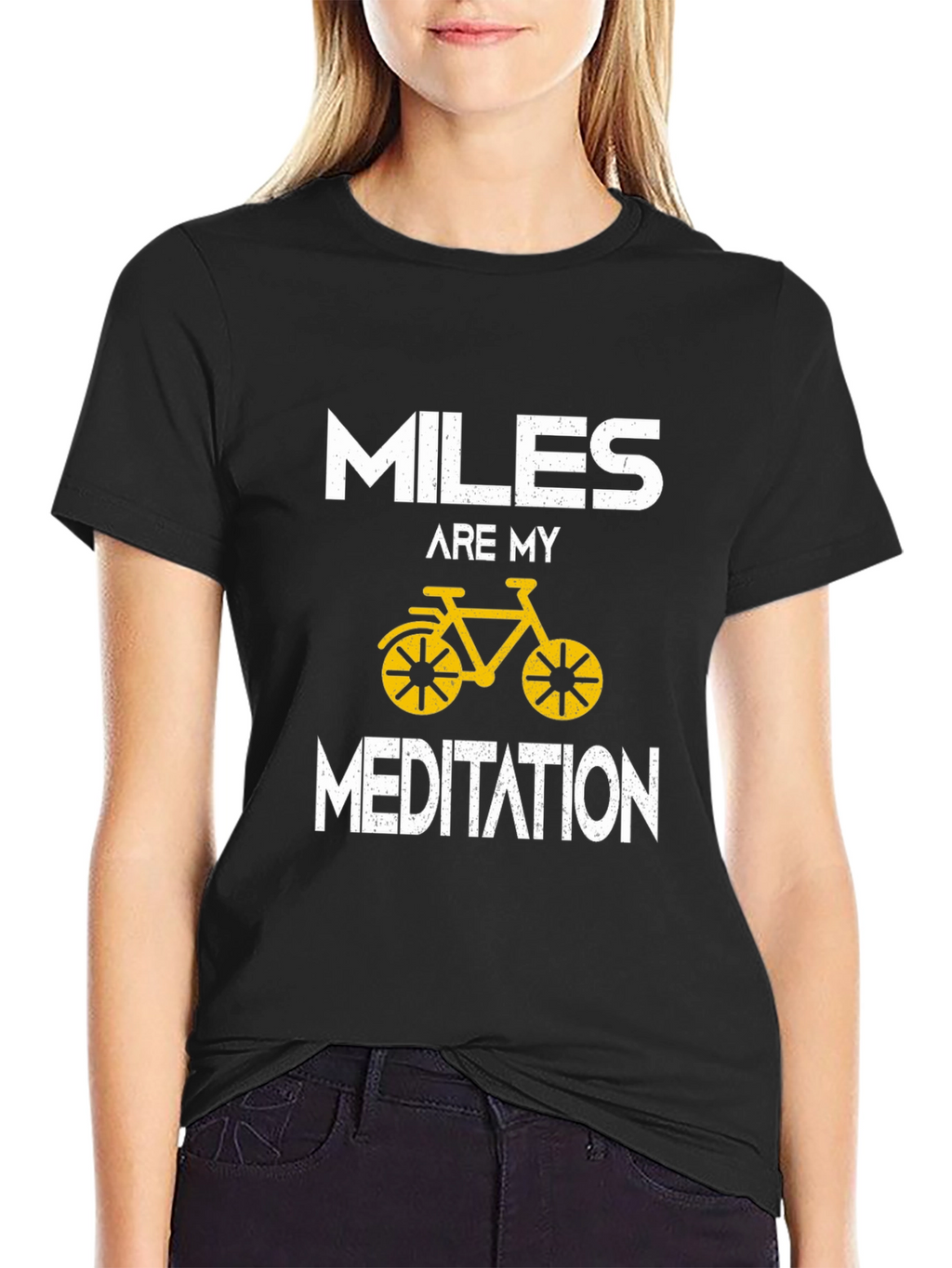 Miles Are My Meditation Graphic Tee