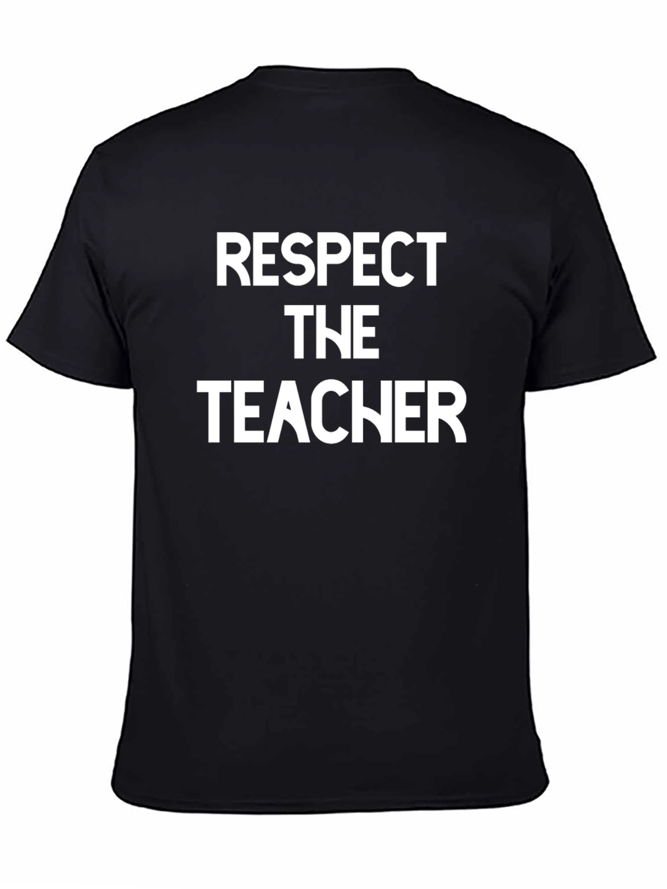 Respect the Teacher Graphic T-Shirt