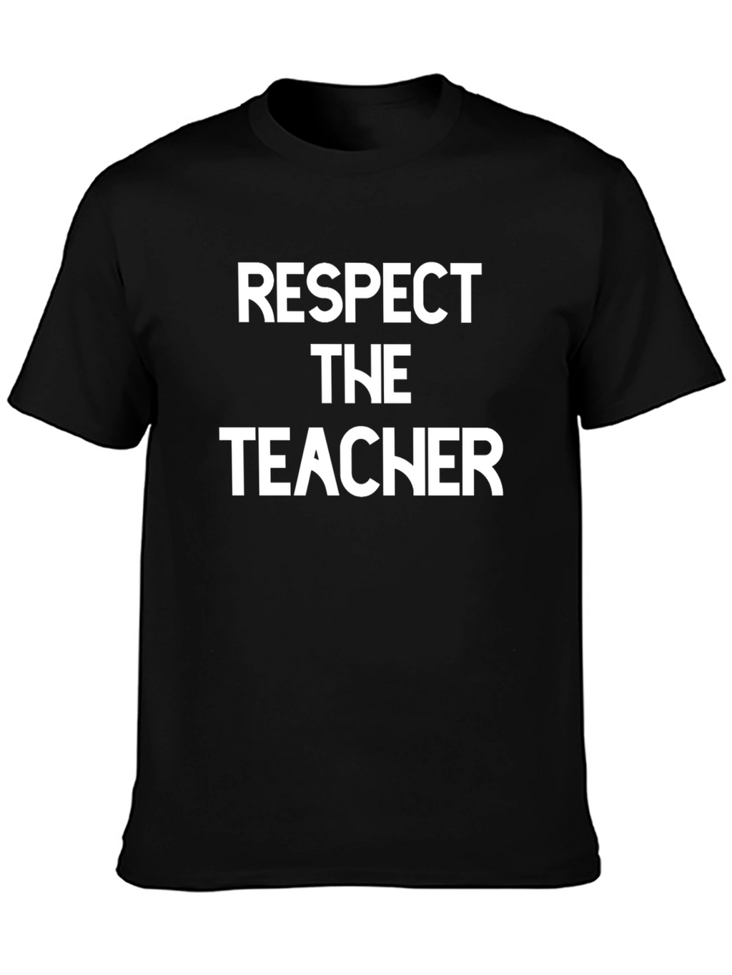 Respect the Teacher Graphic T-Shirt