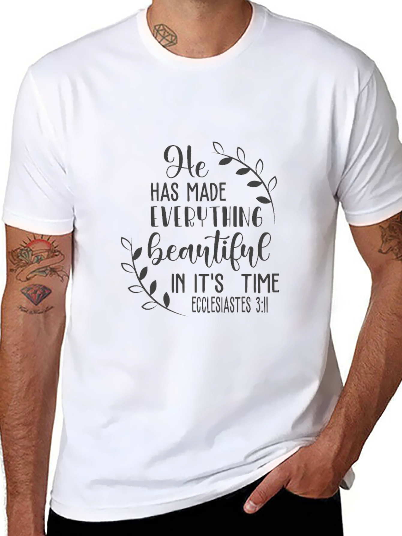 In His Time Graphic Tee