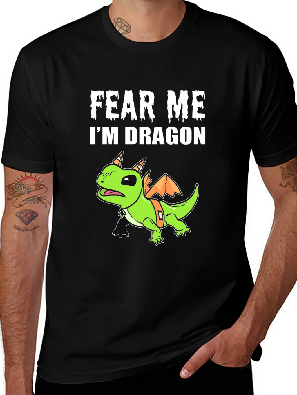 Fear Me Im Dragon T-Shirt