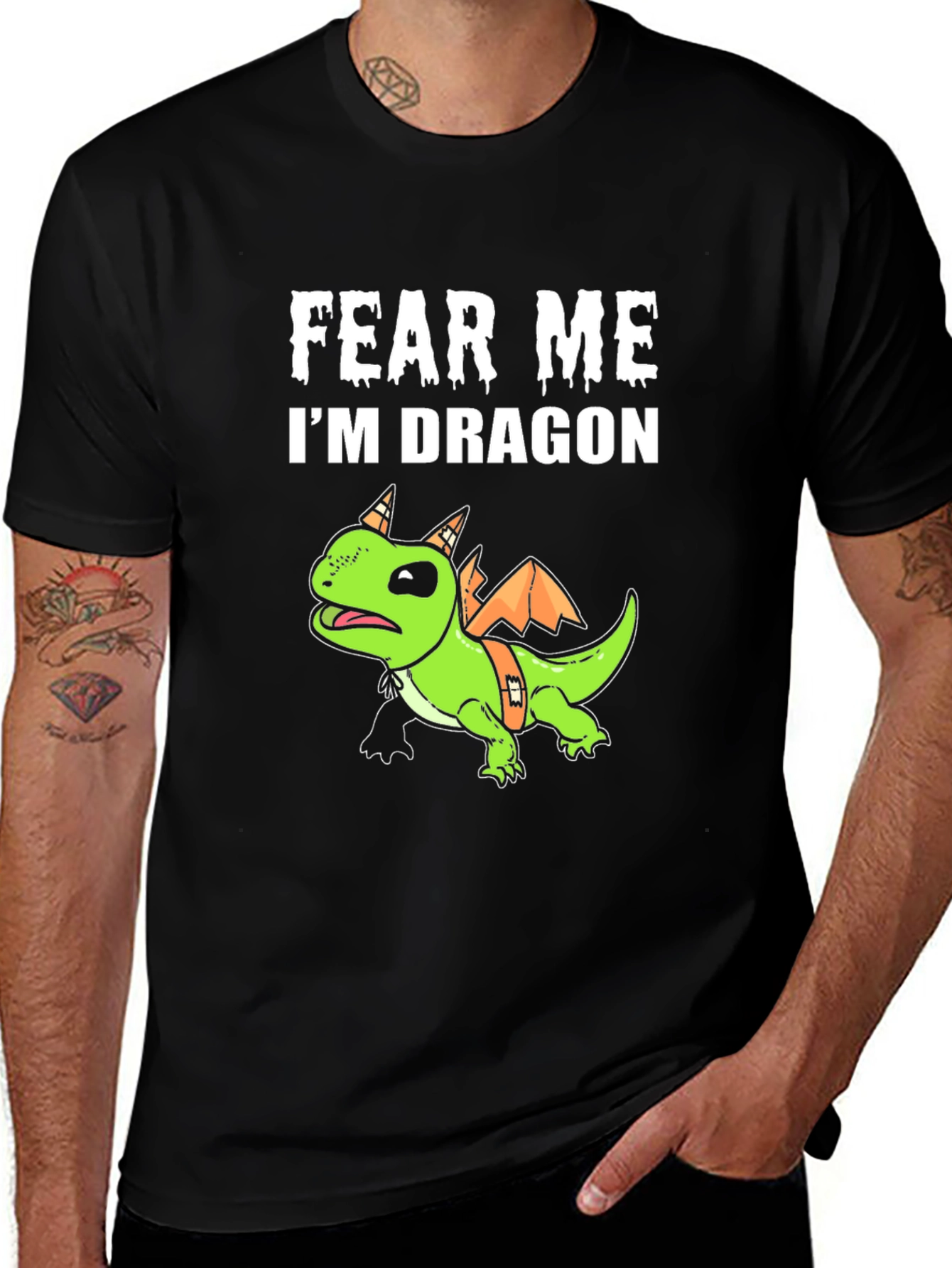 Fear Me Im Dragon T-Shirt